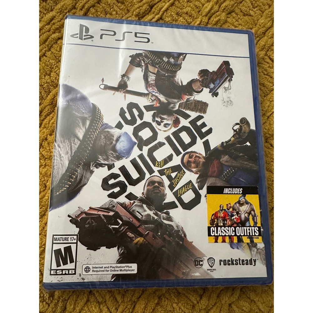 Warner Bros Suicide Squad Kill‎ the Justice League PS5 Blue New Classic Outfits